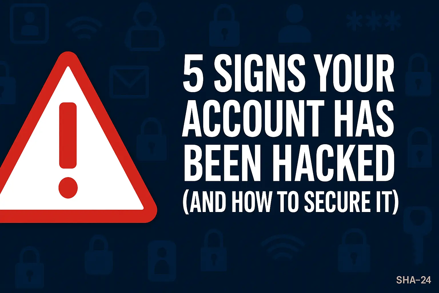 5 Signs Your Account Has Been Hacked